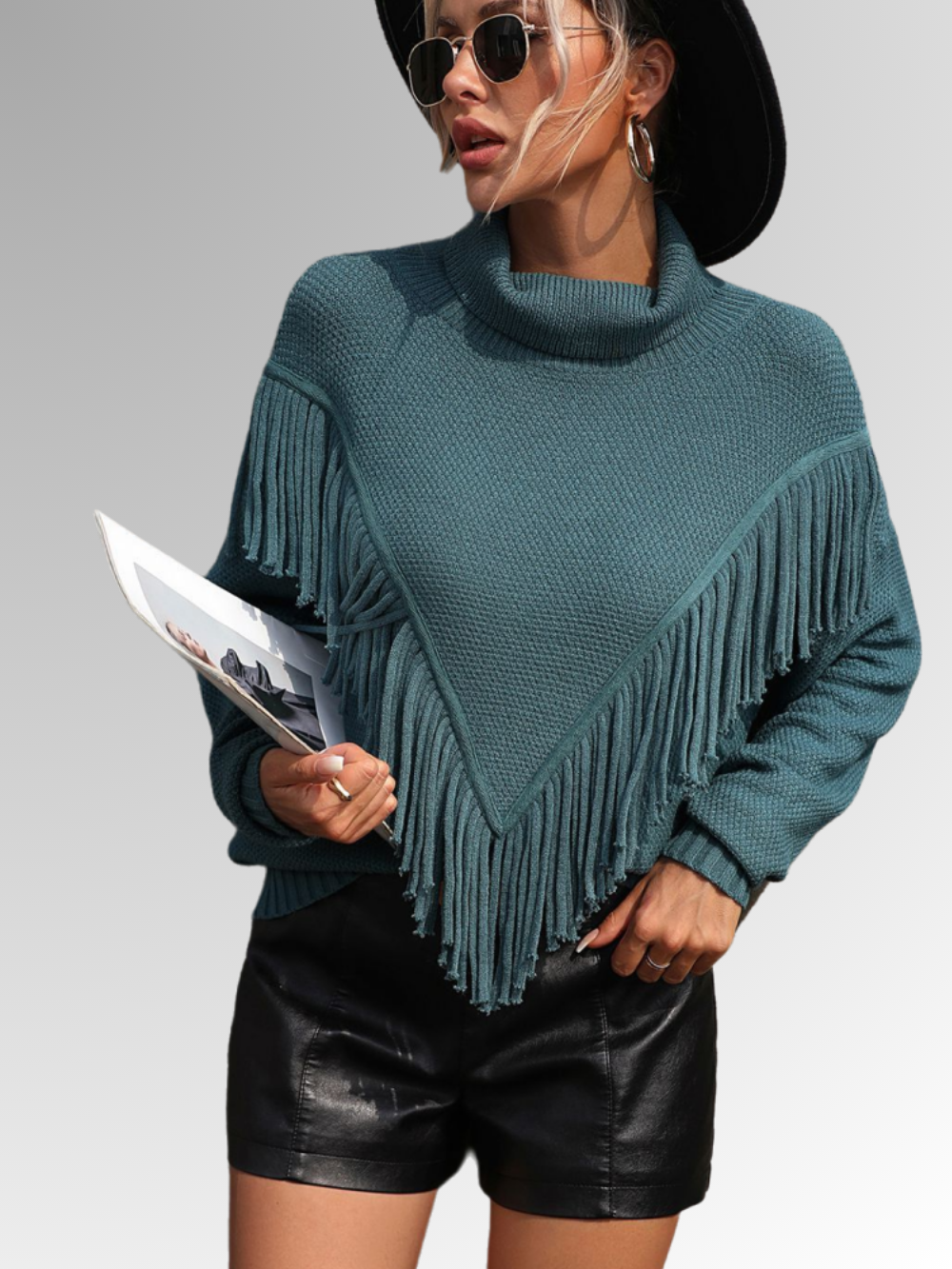 Solvivra Twist & Tassel Pullover