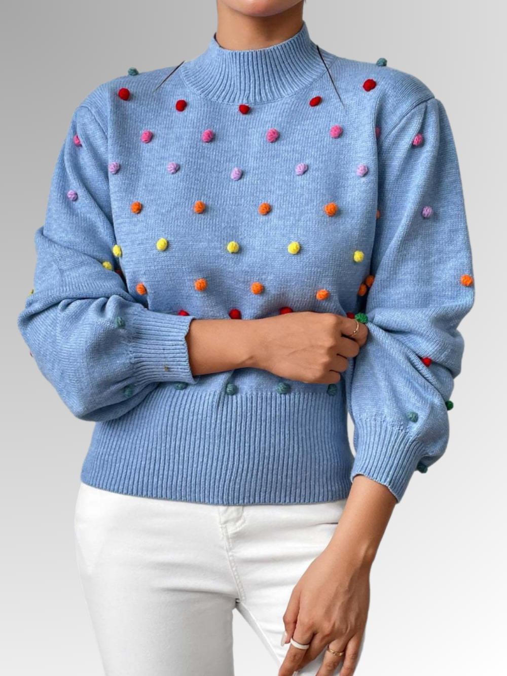 Solvivra Playful Puff Sweater