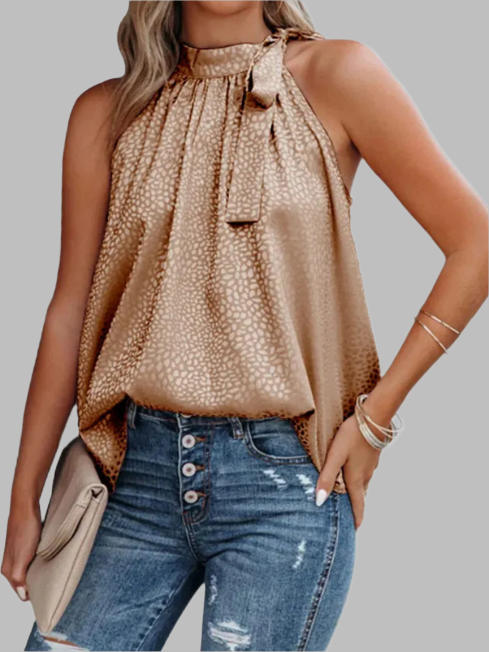 Solvivra Savage Chic Lace Halter