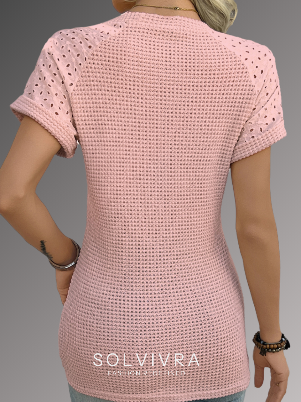 Solvivra Sweetly Woven Knit Top