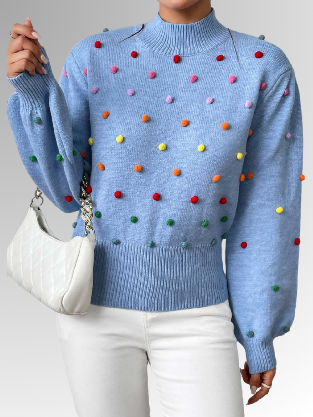 Solvivra Playful Puff Sweater