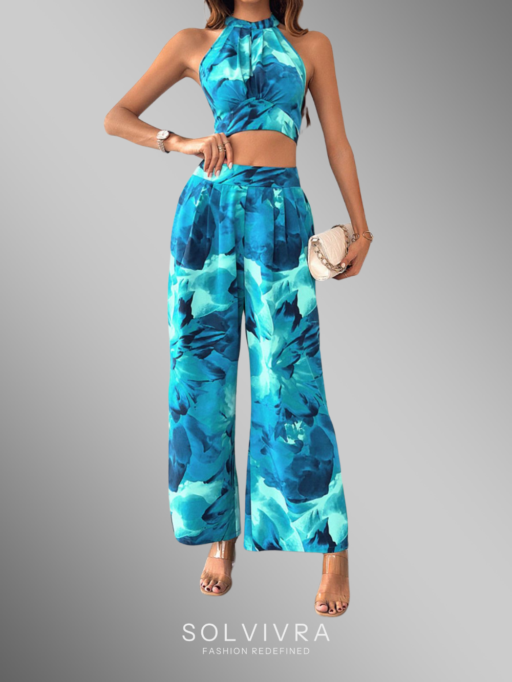 Solvivra Blue Serenity Halter Set