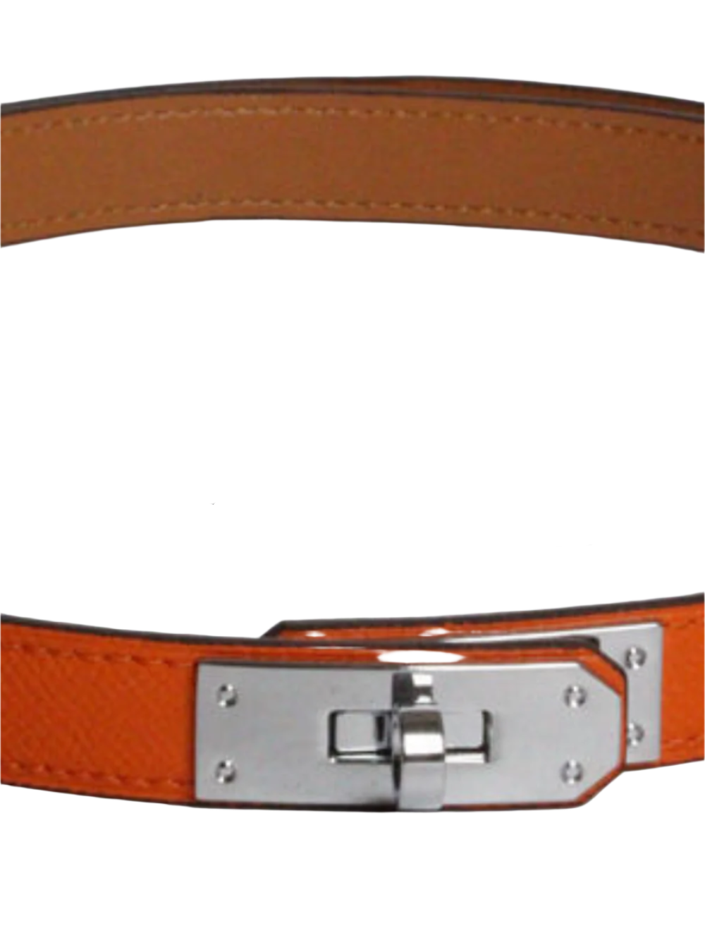 Solvivra NudeLock Thin Leather Belt