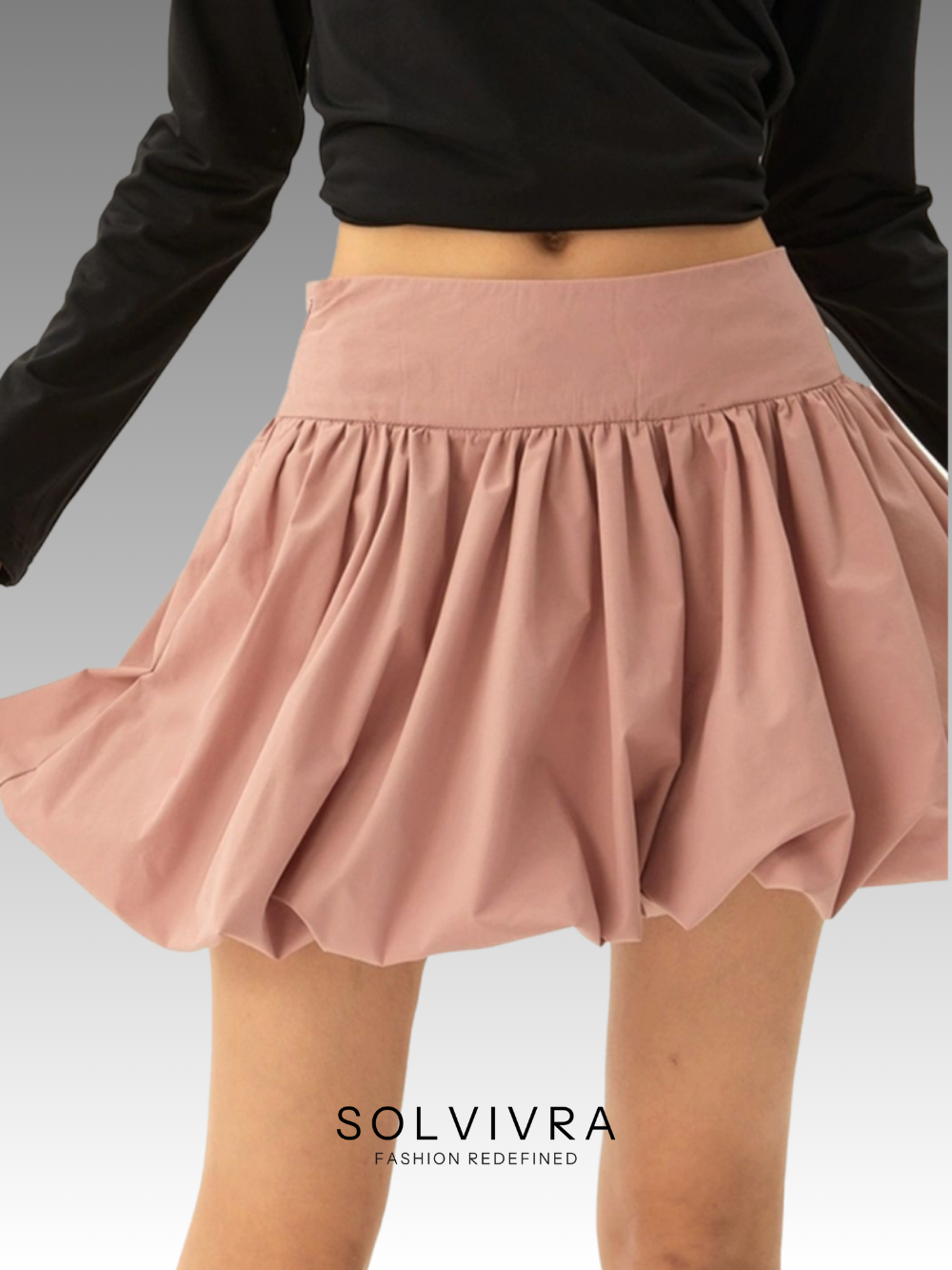 Solvivra Bubble Trouble Mini Skirt