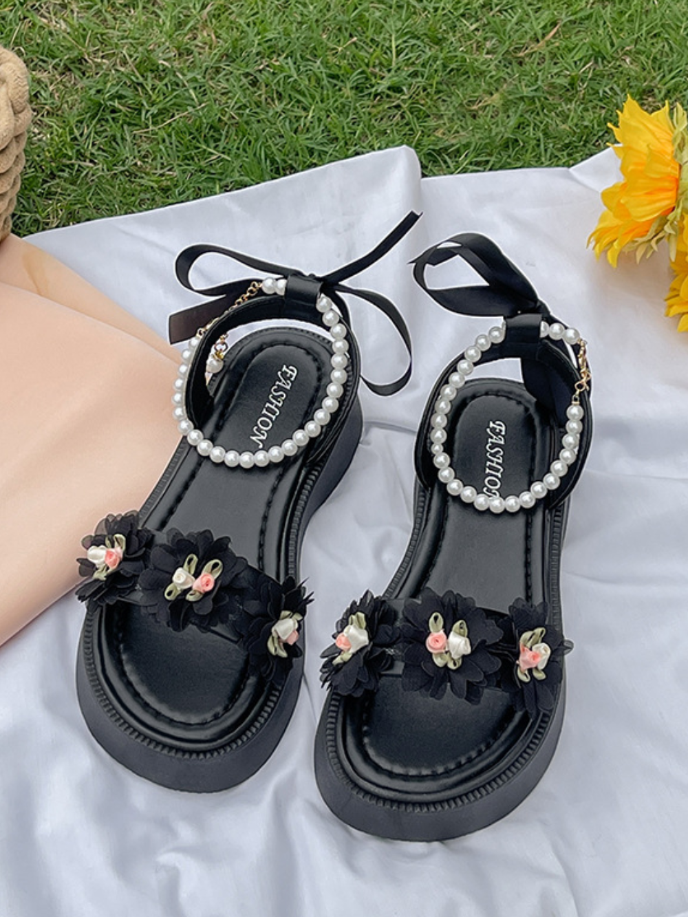 Solvivra Belle Pearl Heels