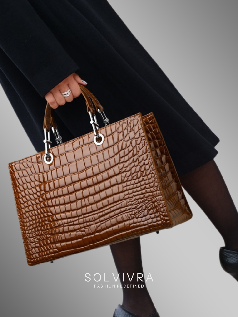 Solvivra Croc Muse Luxe Carryall