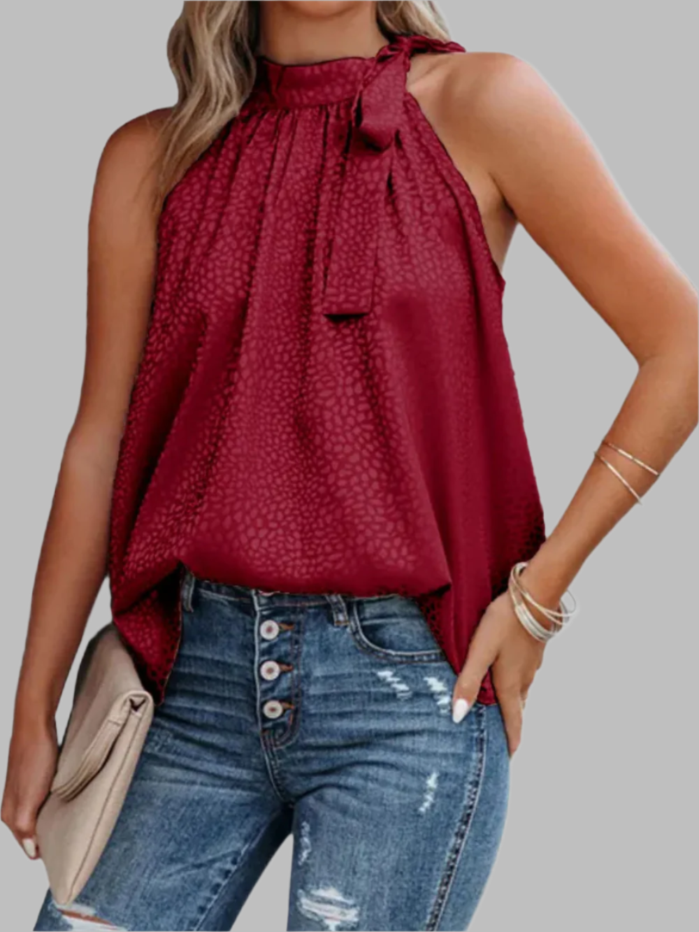 Solvivra Savage Chic Lace Halter