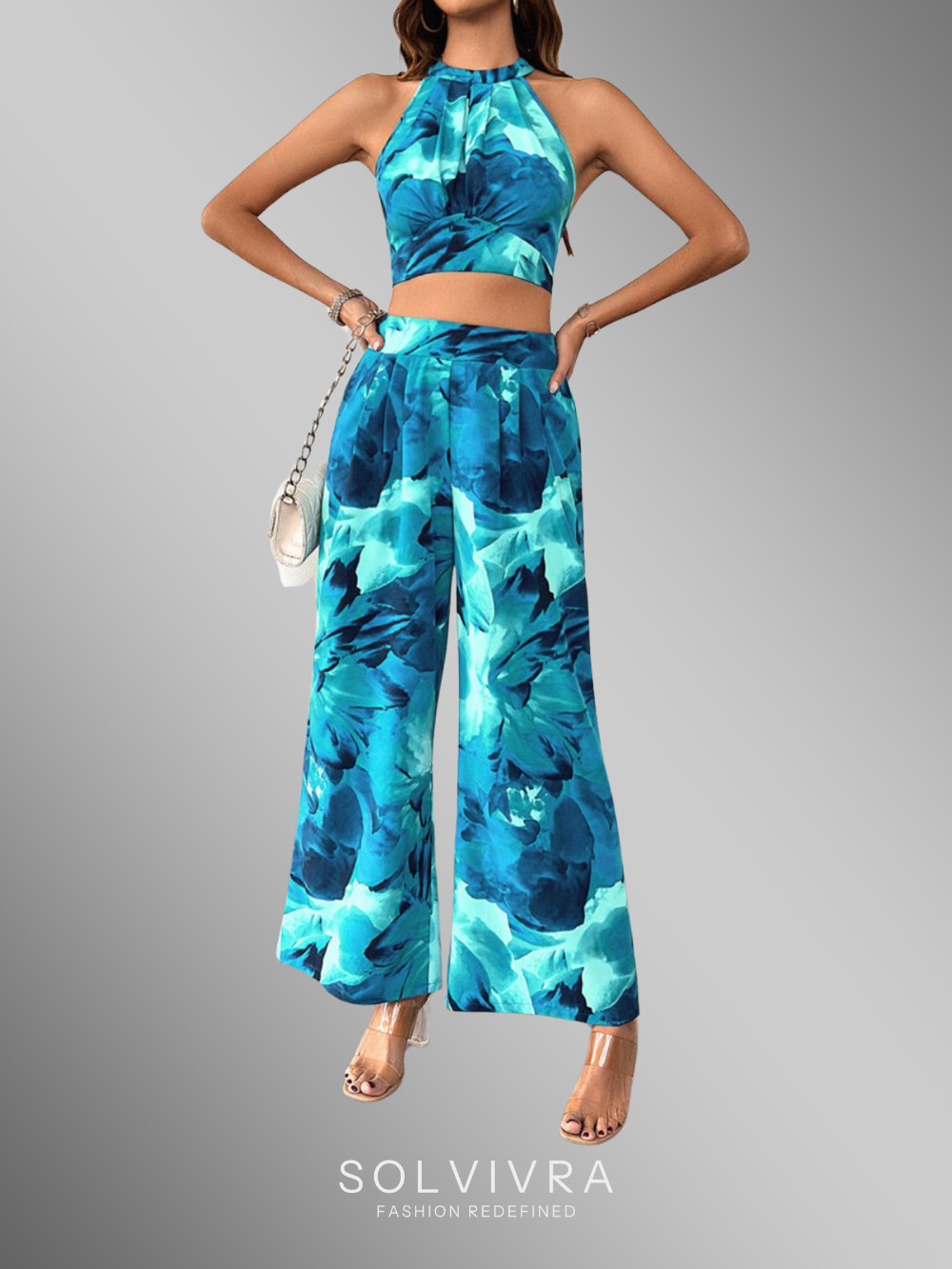 Solvivra Blue Serenity Halter Set