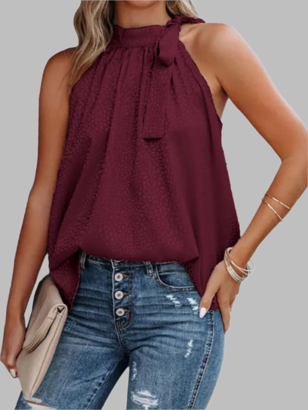 Solvivra Savage Chic Lace Halter