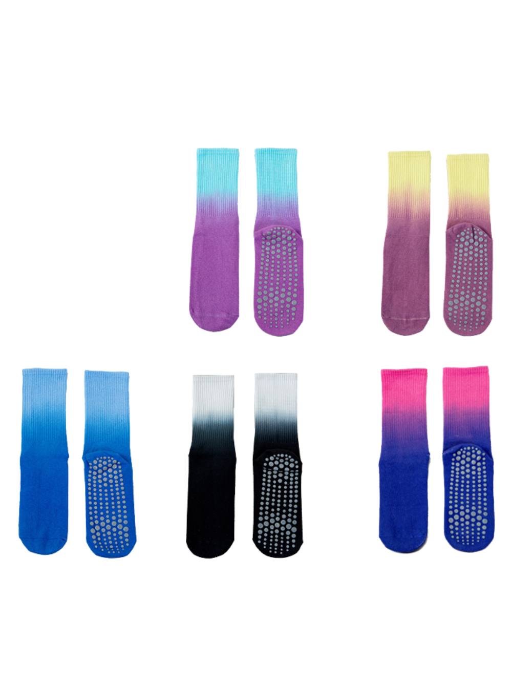 Solvivra Gradient Grip Socks