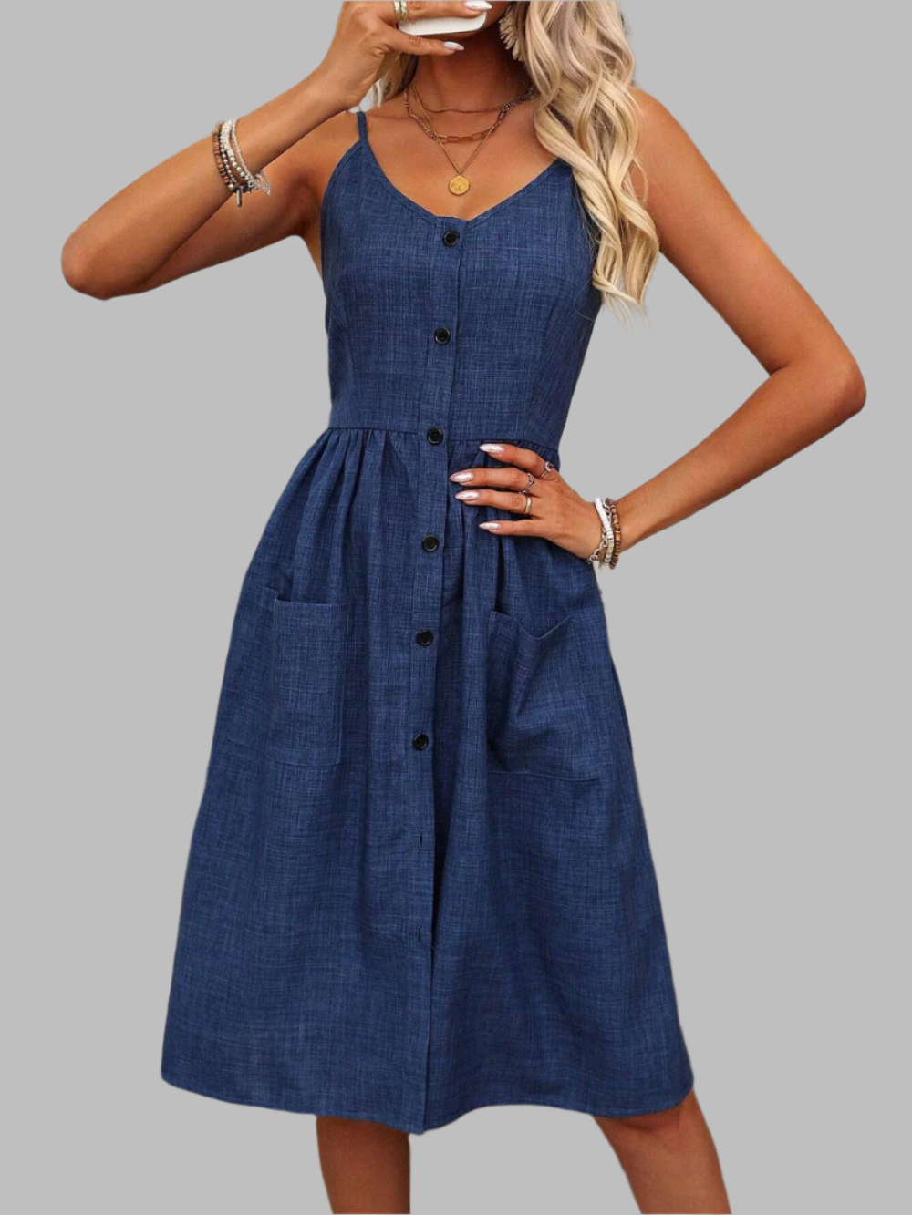 Solvivra Blue Button