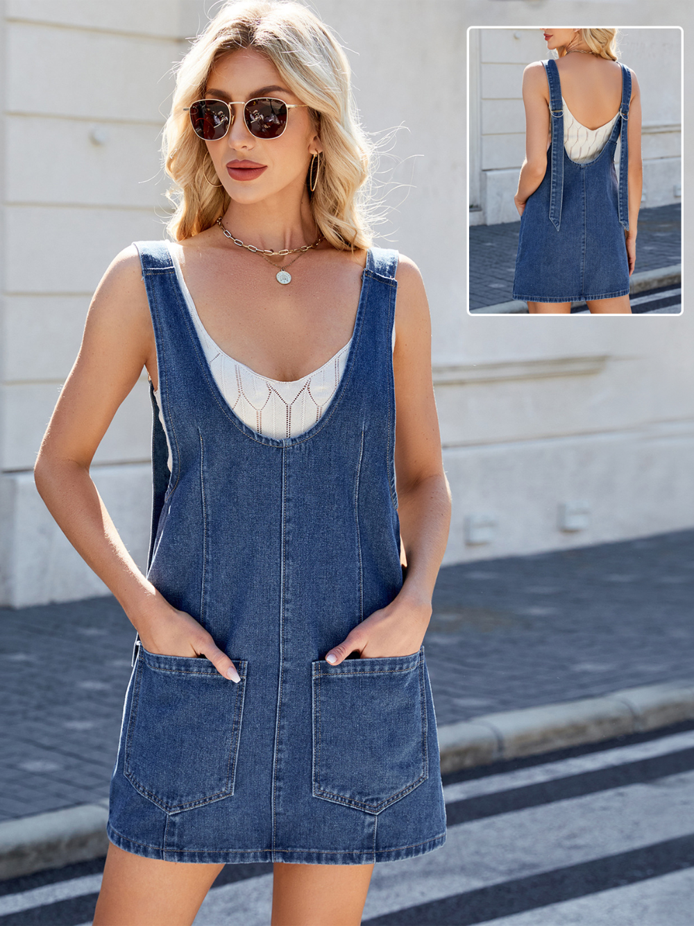 Solvivra Urban Denim Overalls