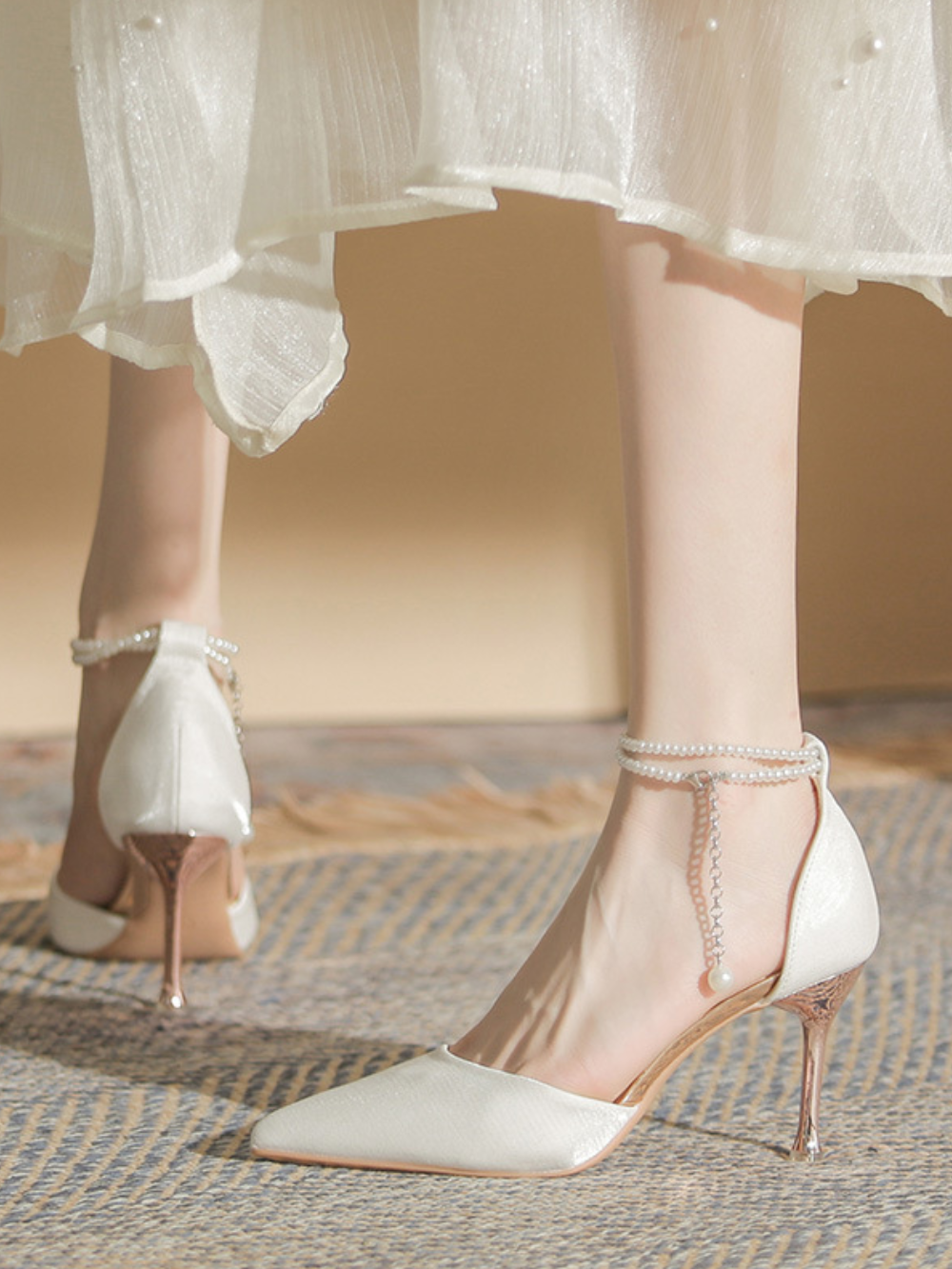 Solvivra Pearl Poise Heels
