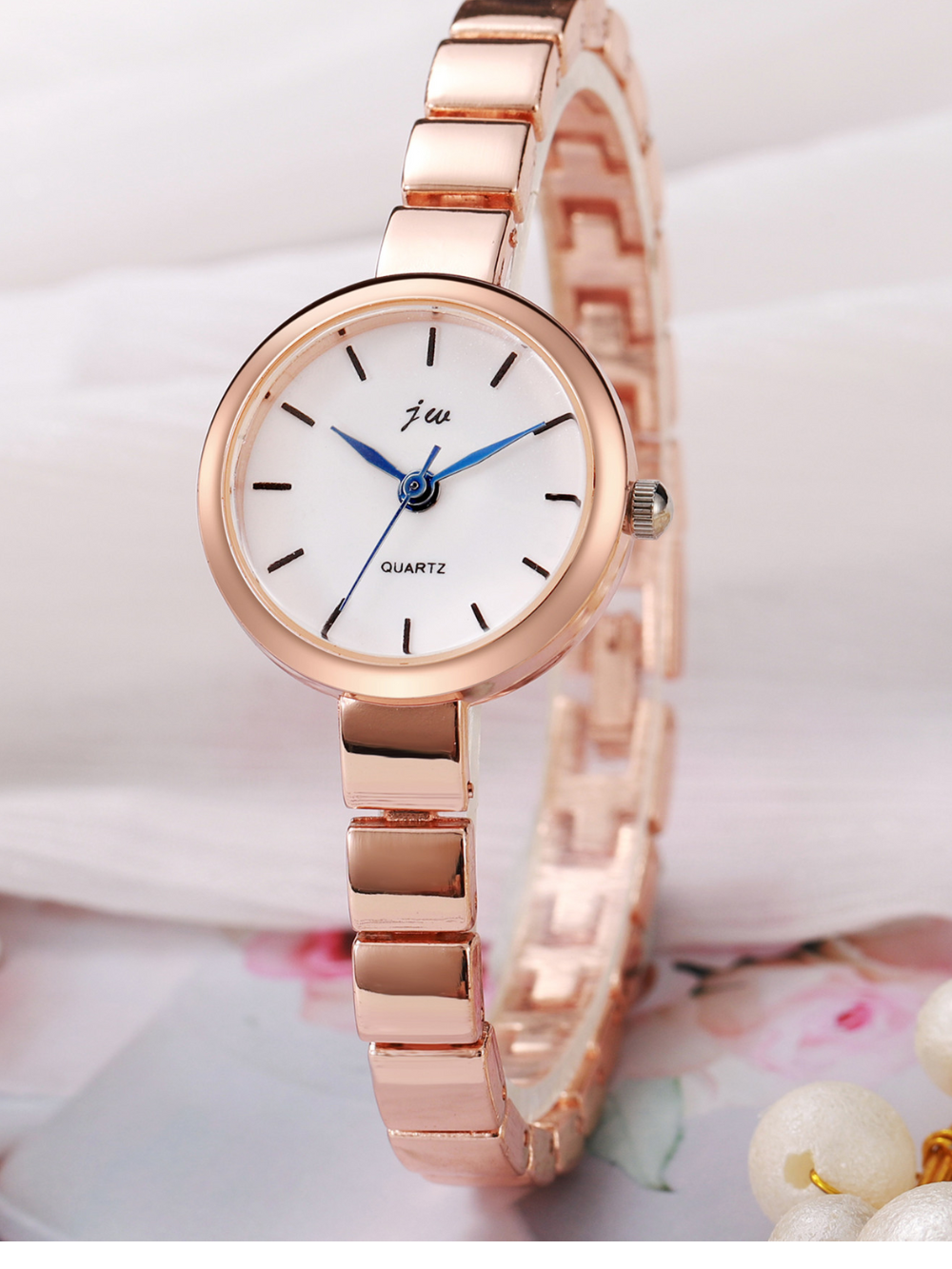 Solvivra Chrome Luxe Ladies Watch