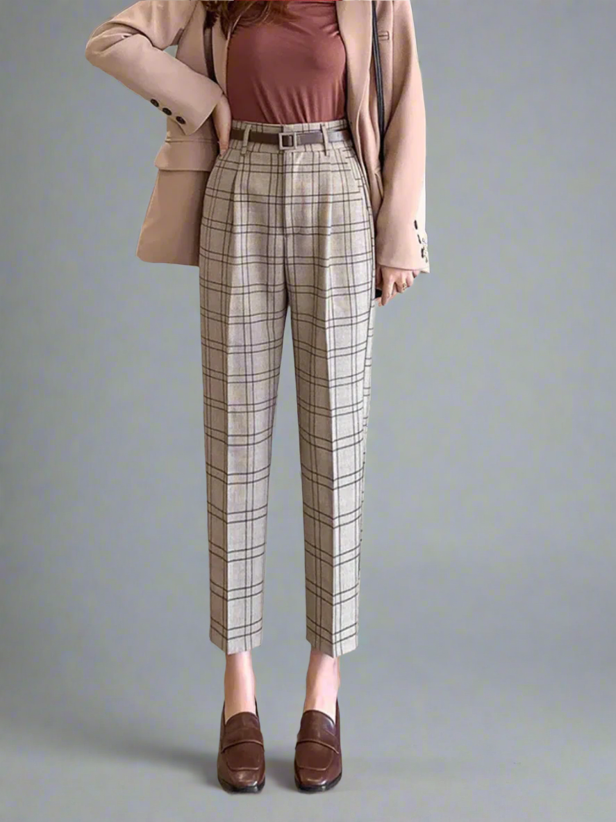 Solvivra Mod Square Casual Trousers