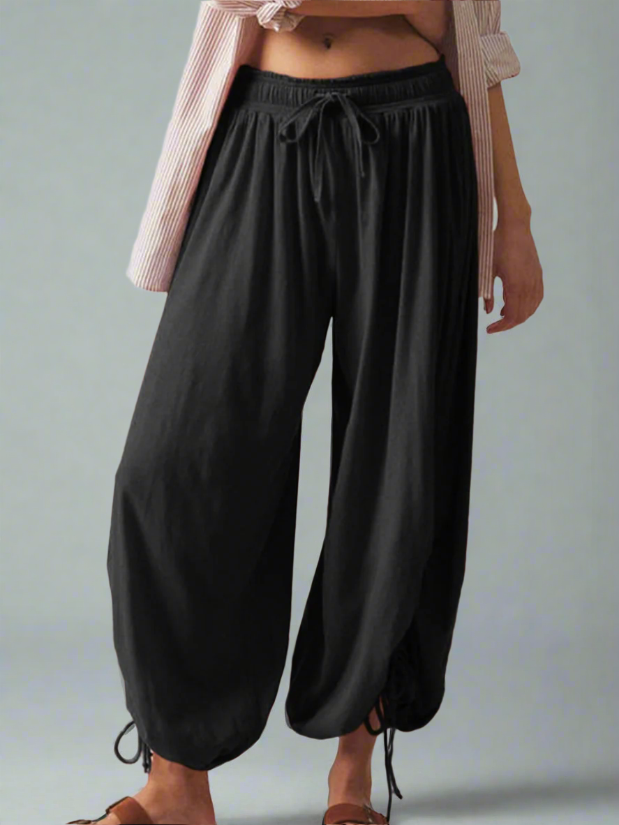 Solvivra Slip Snatch Drawstring Pants