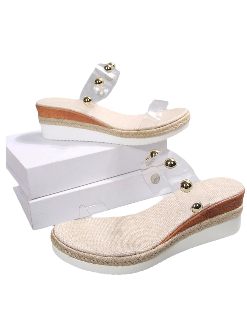 Solvivra Iridesse Pearl Wedges