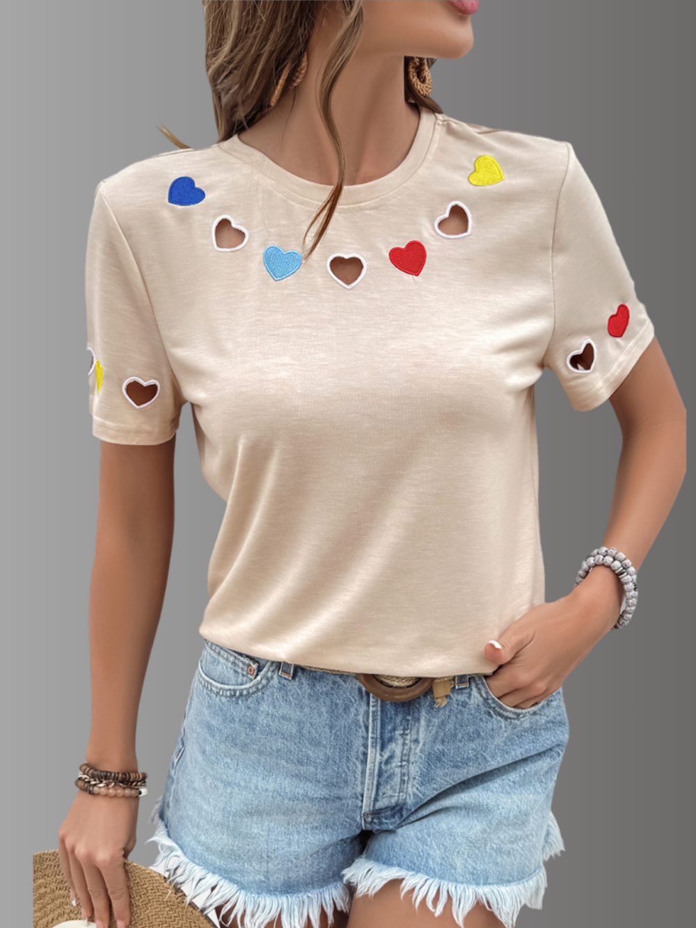 Solvivra Paper Hearts T-Shirt