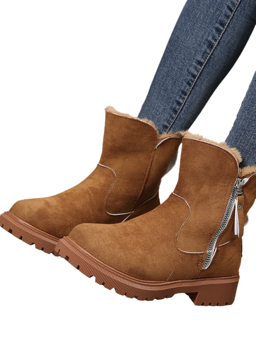 Solvivra Suede Snug Luxe Boots