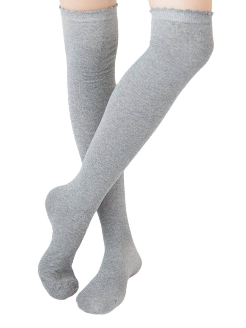 Solvivra Comfy Cling Thigh Socks