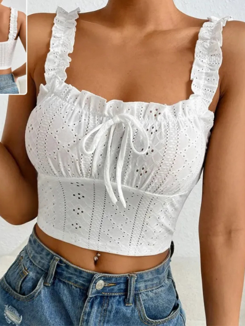 Solvivra Sheer Lace Camisole