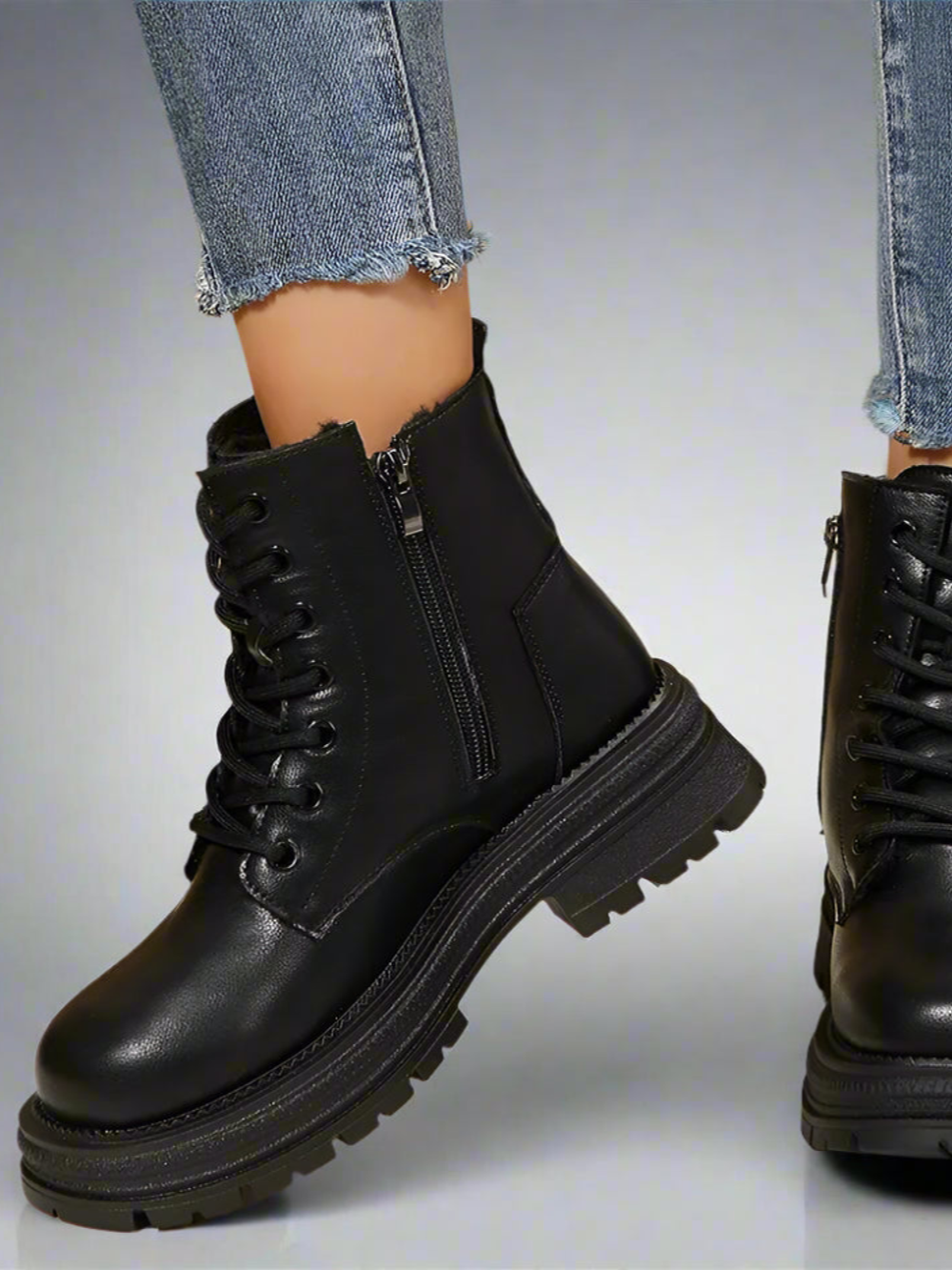 Solvivra Trooper Mode Platform Boots