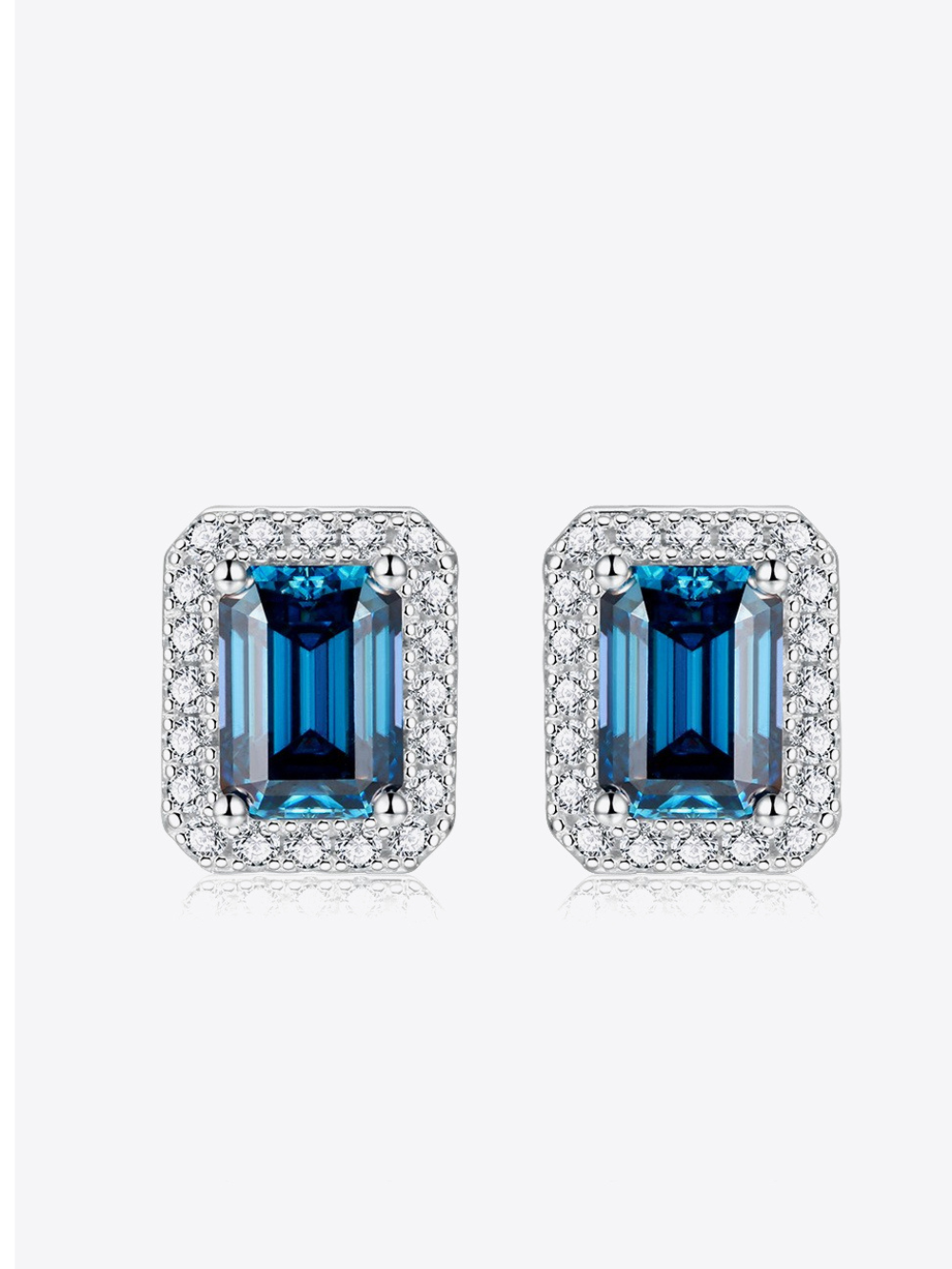 Solvivra Starlit Indigo Stud Earrings