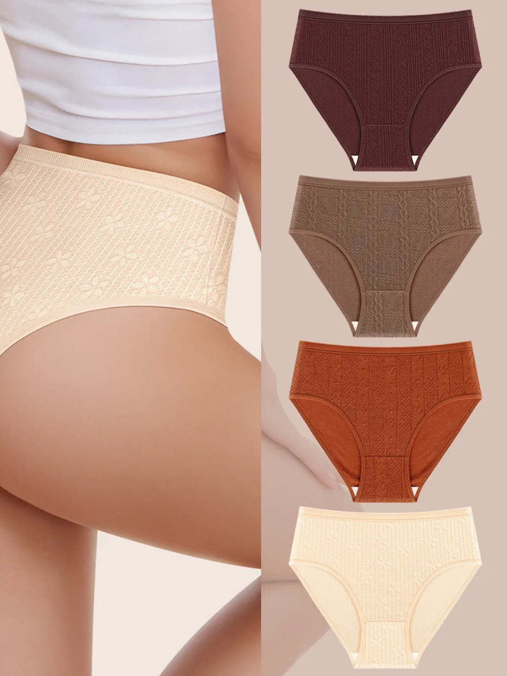 Solvivra Subtle Statement Underpants (4 pcs)