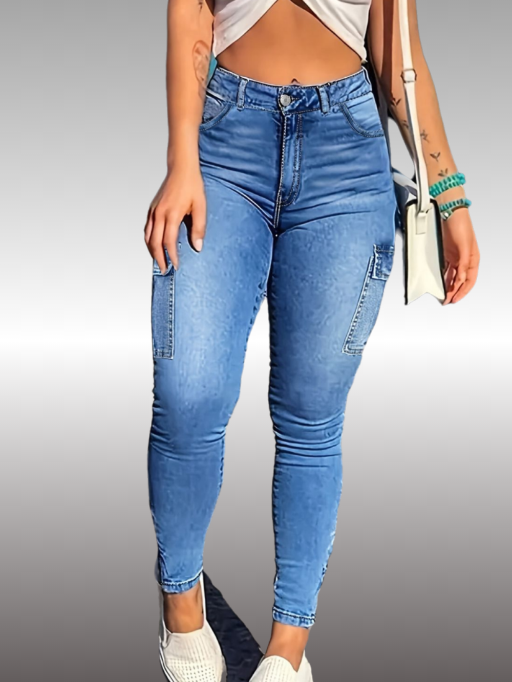 Solvivra Pocket Snatch Cargo Jeans