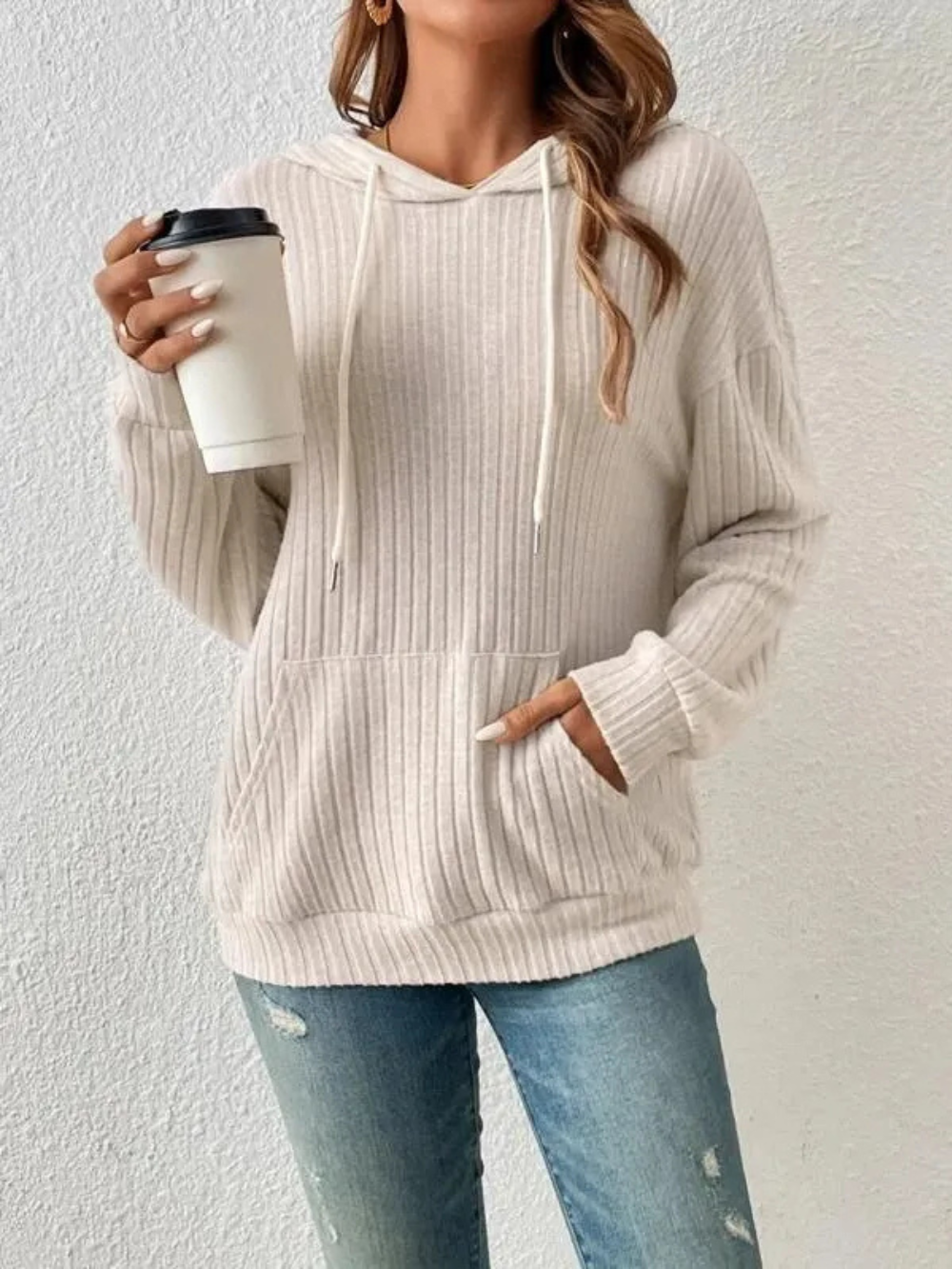 Solvivra Sunken Stripe Hoodie