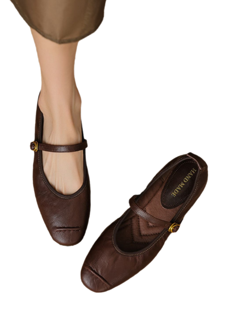 Solvivra Slip Into It Round Toe Flat Shoes