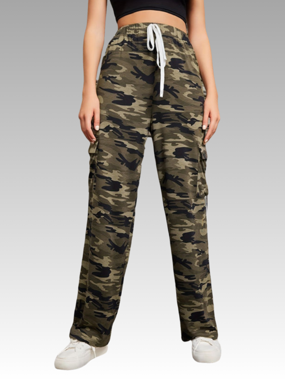 Solvivra Cargo Mode Camouflage Pants