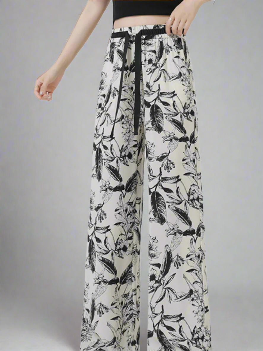 Solvivra Canvas in Bloom Trousers