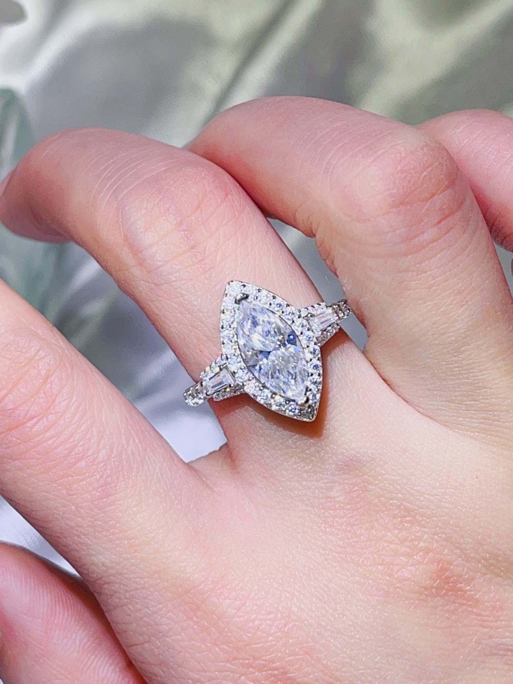Solvivra Celestara Marquise Ring