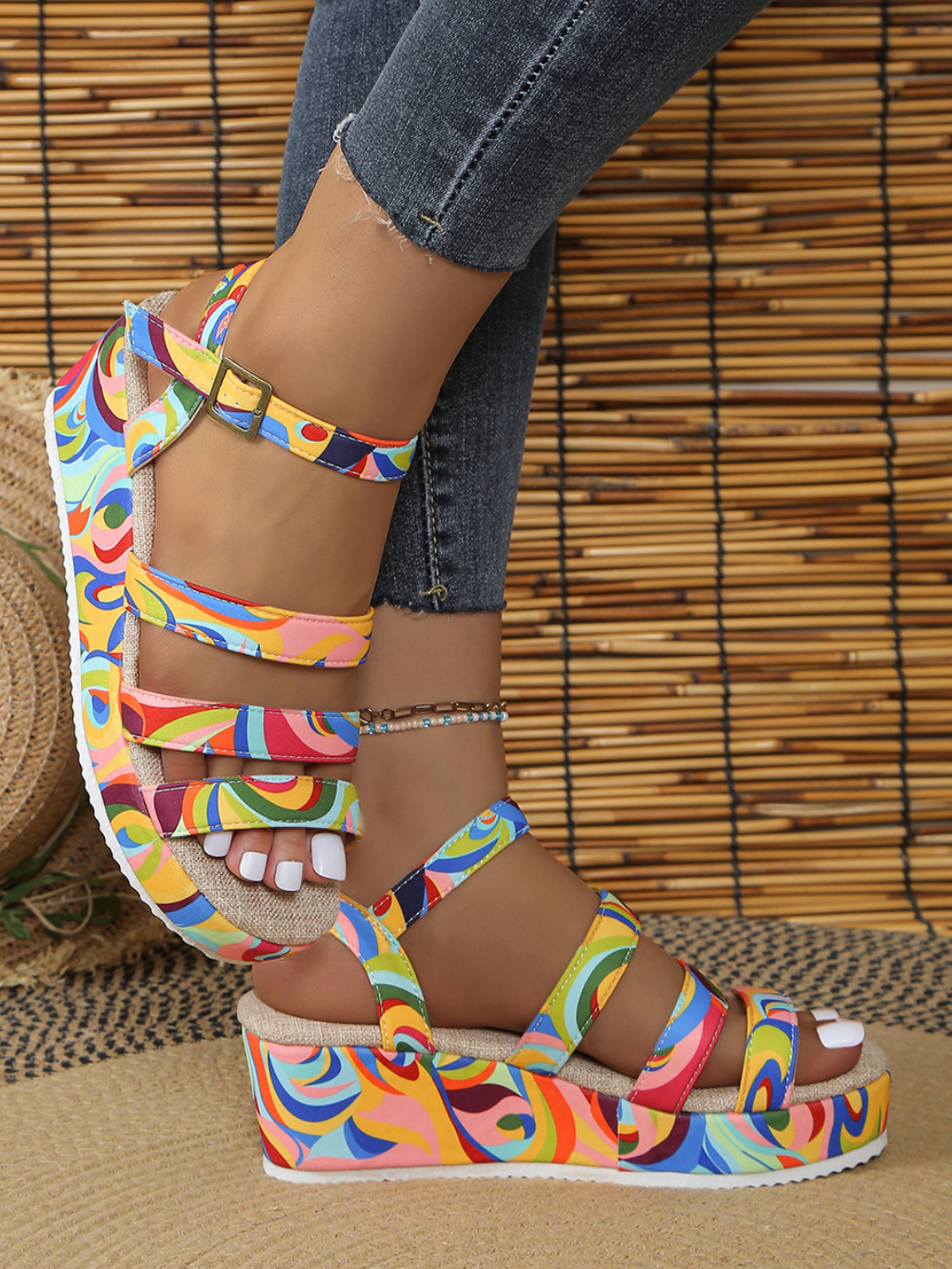 Solvivra Viva Step Buckle Sandals