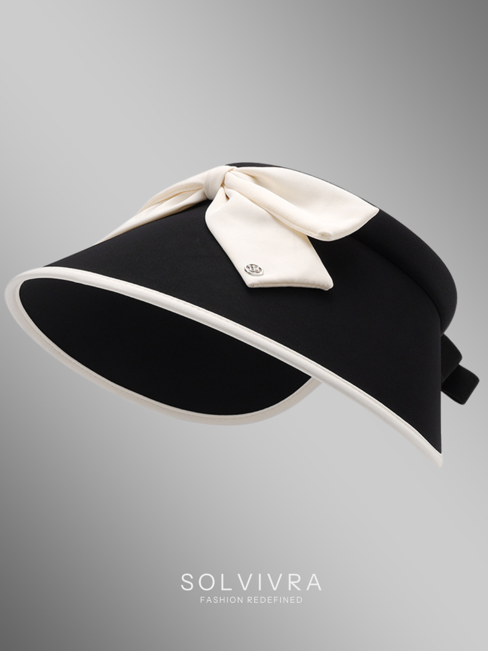 Solvivra Bow Ice Silk Sun Hat