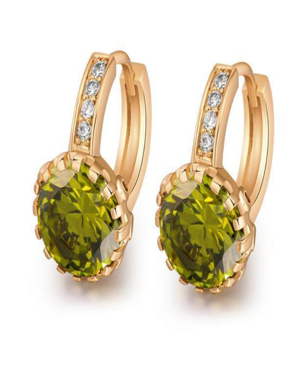 Solvivra Twilight Zirconia Earrings