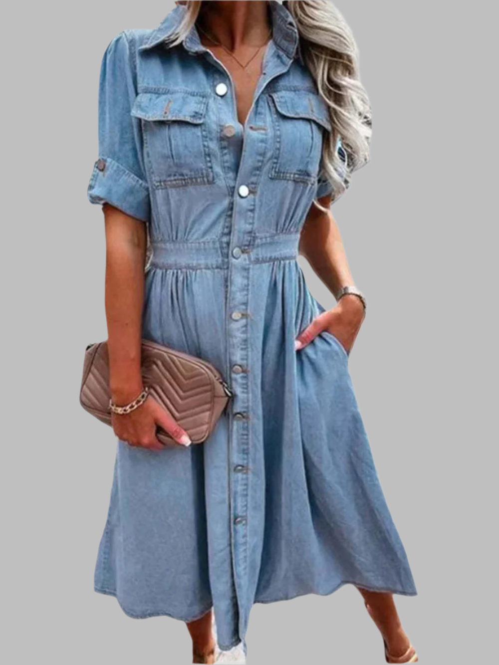 Solvivra Denim Days Dress