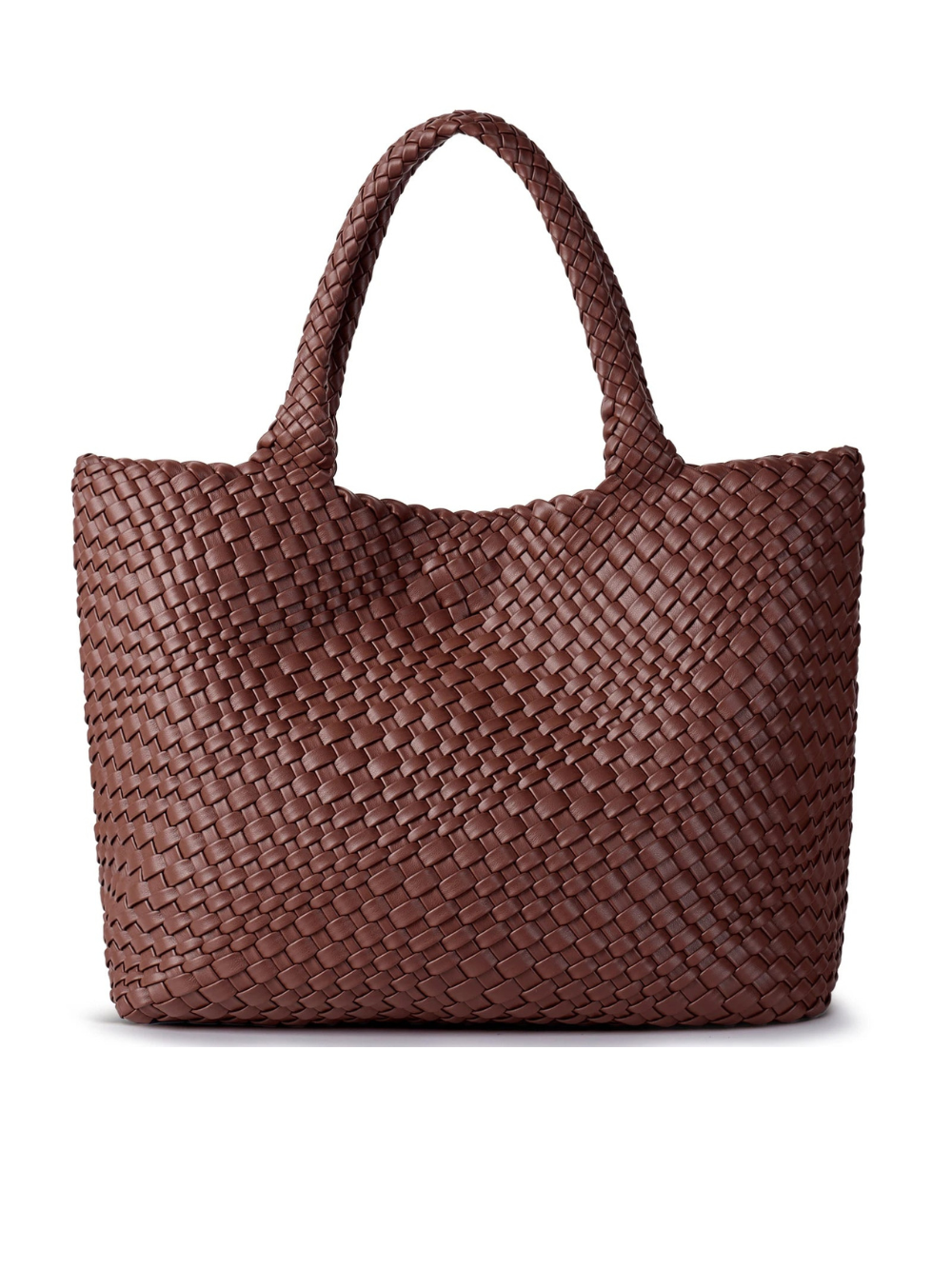 Solvivra Woven Vegan Leather Tote