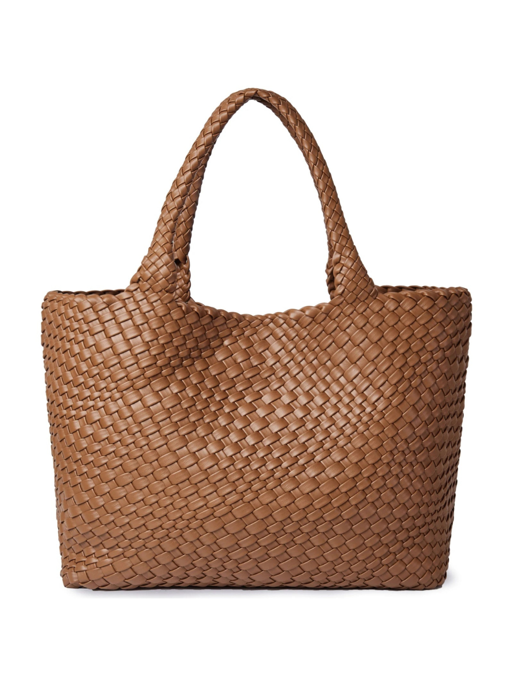 Solvivra Woven Vegan Leather Tote