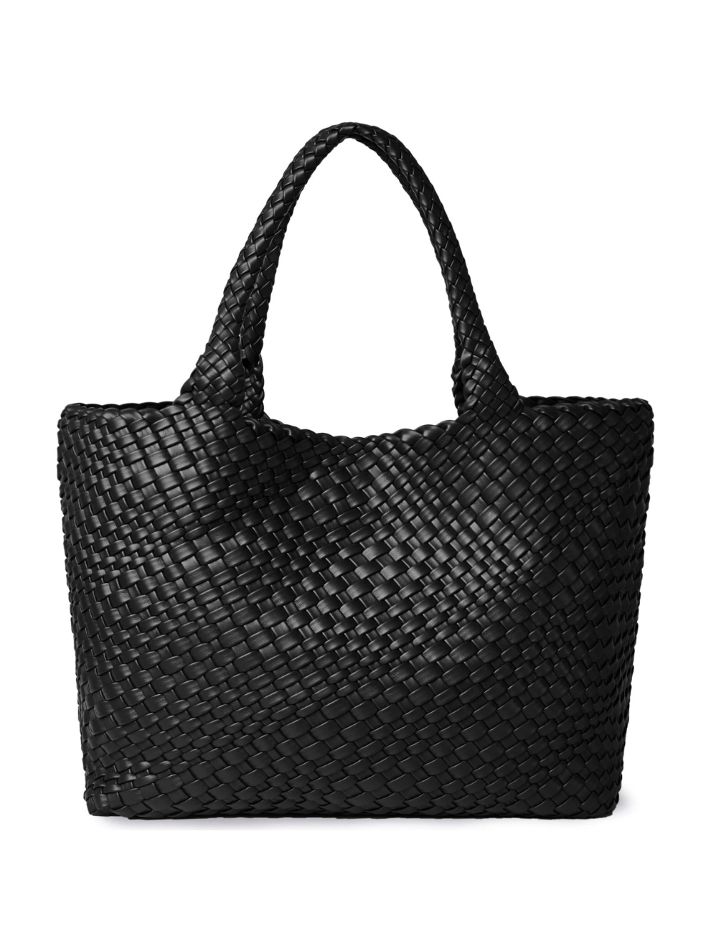 Solvivra Woven Vegan Leather Tote