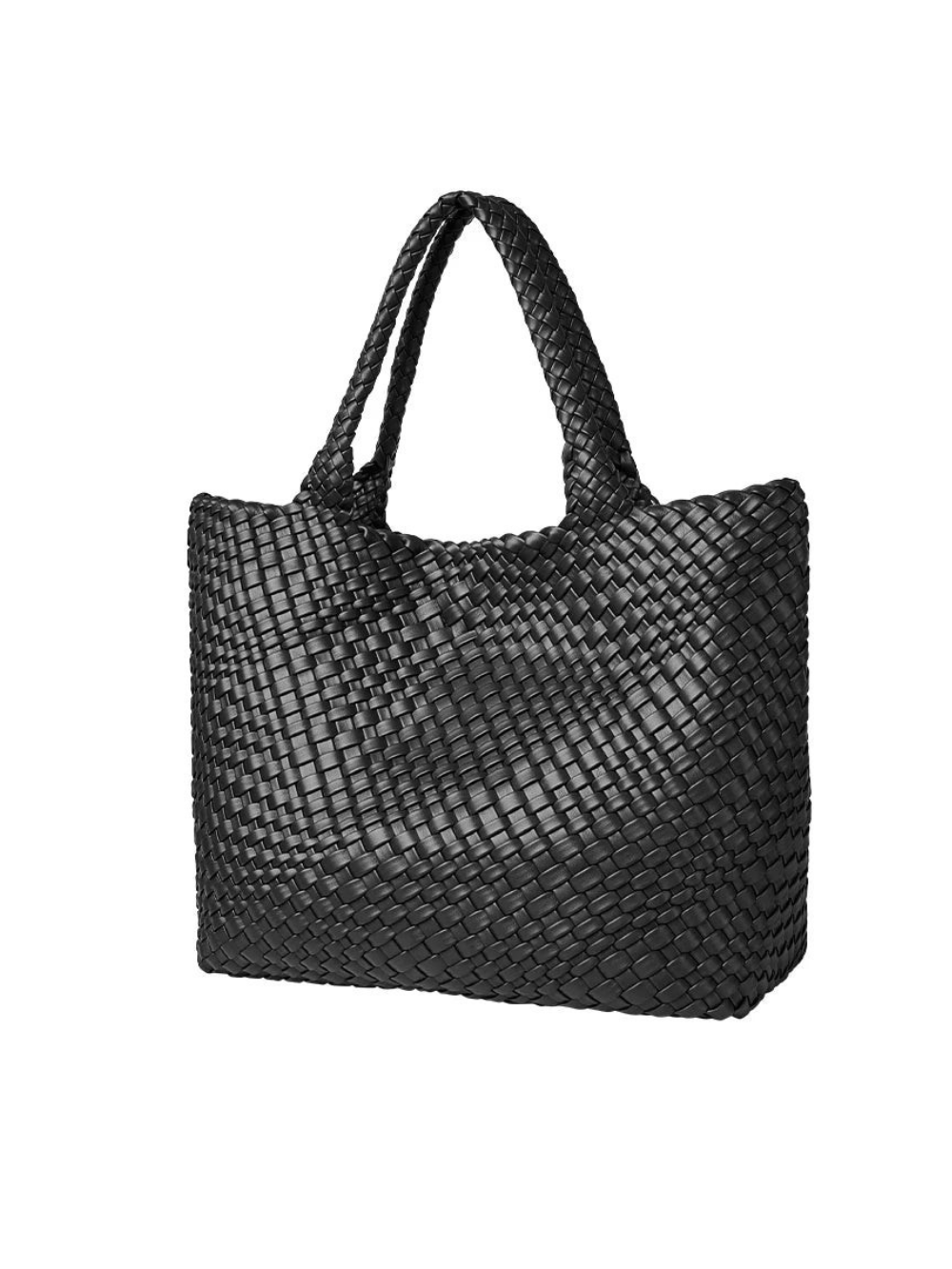 Solvivra Woven Vegan Leather Tote