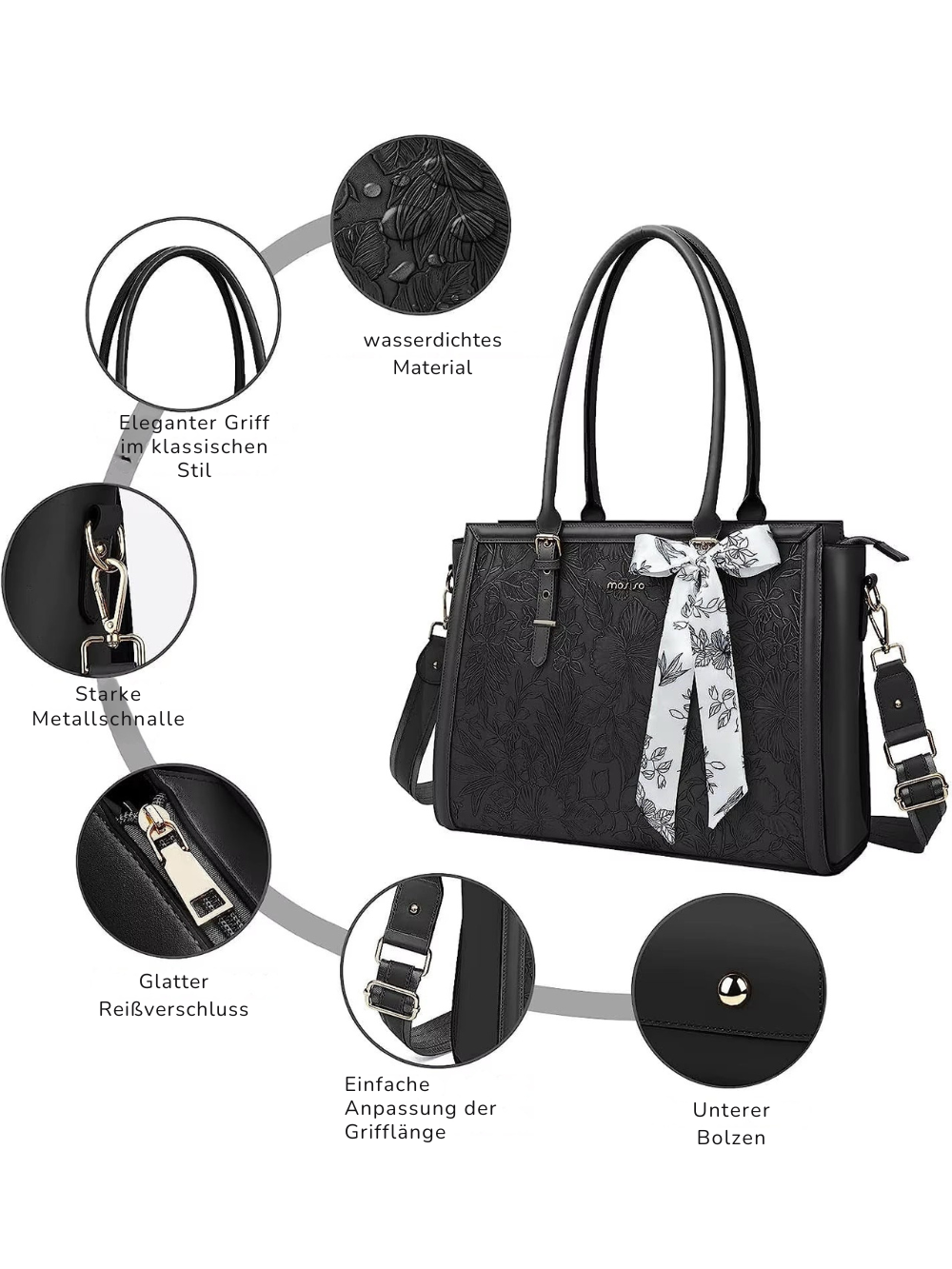 Solvivra Executive Laptop Tote