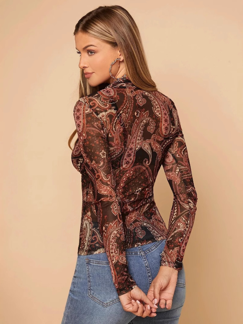 Solvivra Mystic Paisley Blouse