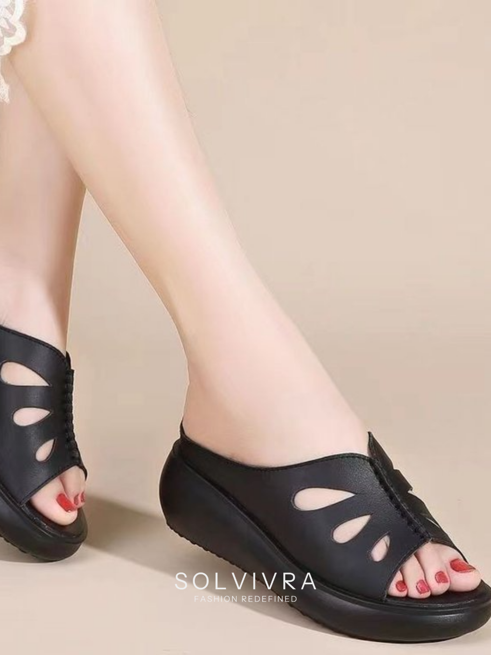 Solvivra Petal Step Comfort Slides
