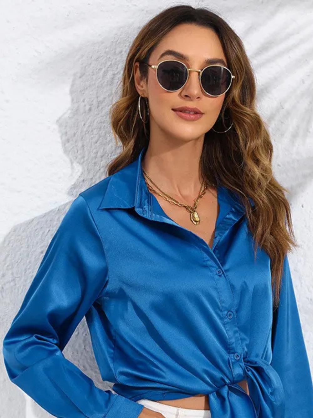 Solvivra Silk Reverie Blouse