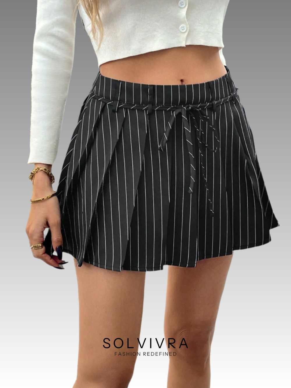 Solvivra Knot Your Girl Mini Skirt