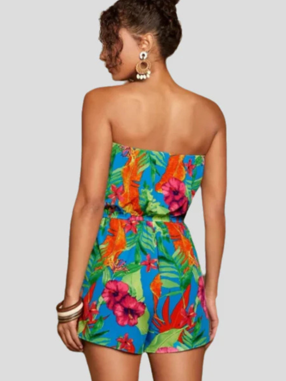 Solvivra Blume Strapless Romper Shorts