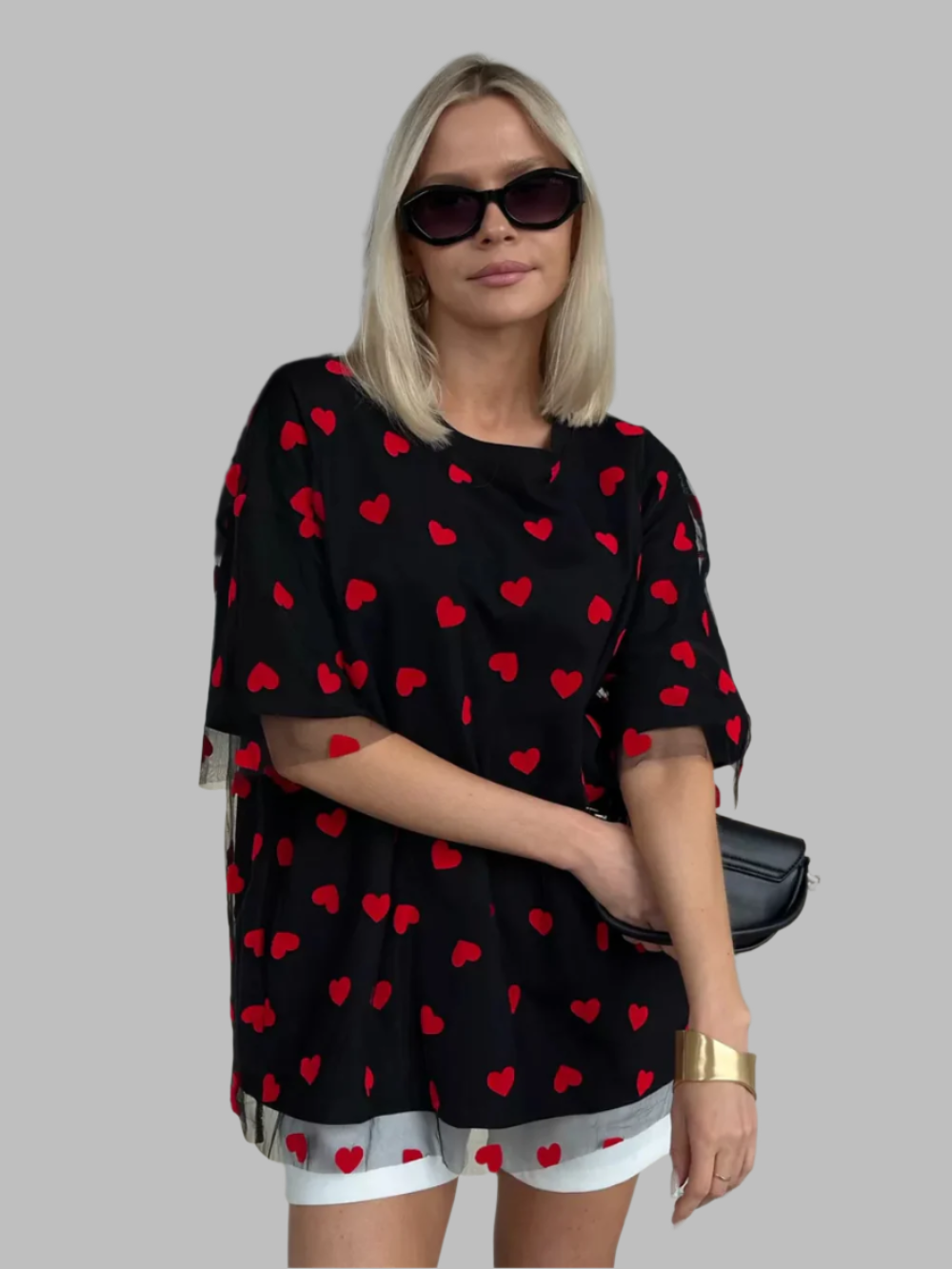 Solvivra Much Love Basic Loose Tee