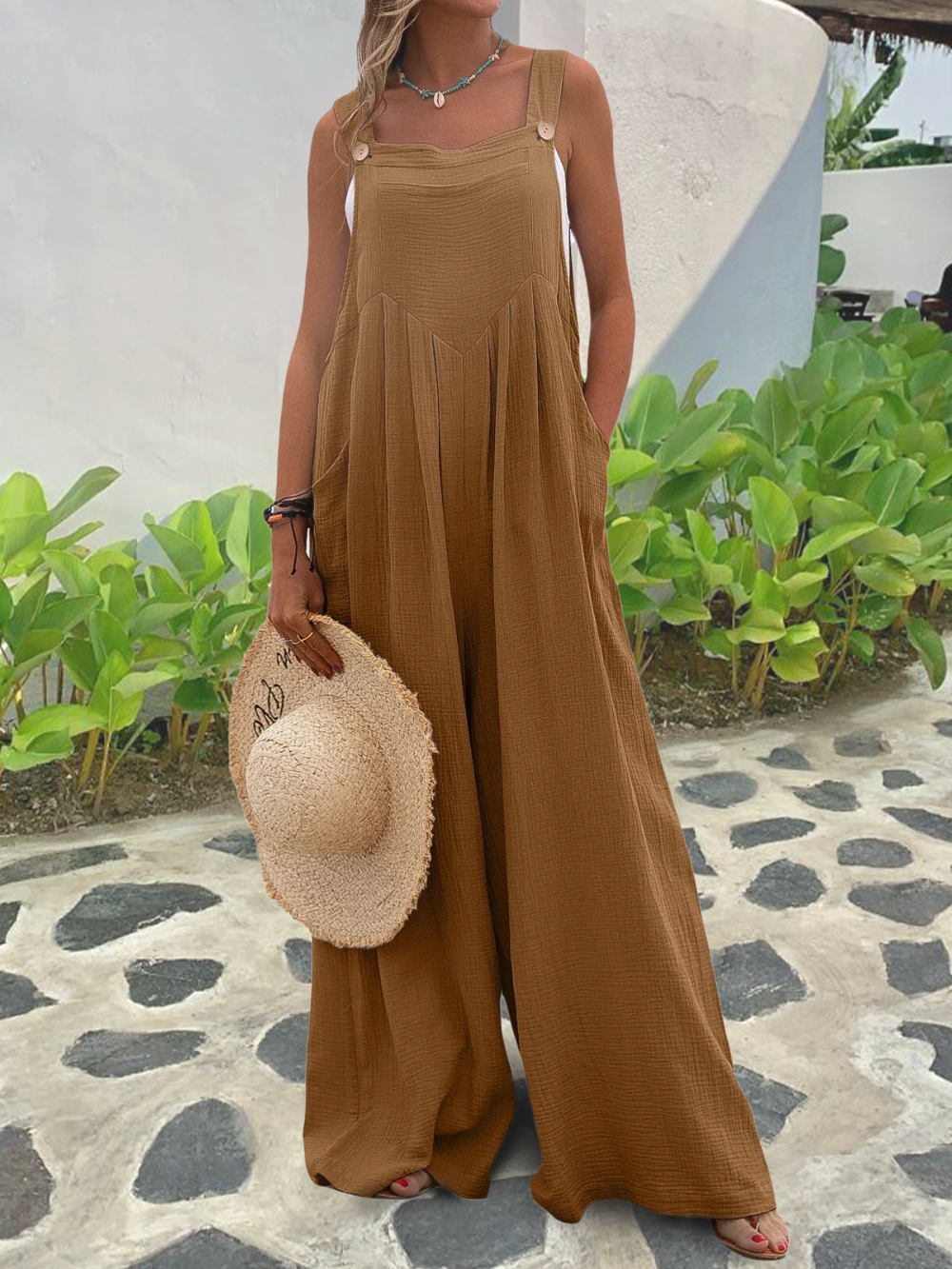 Solvivra Lightweight Summer Jumpsuit